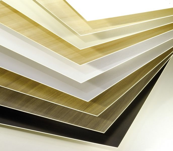 ДВП декорированная