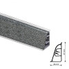 Thermoplast 850 - Плинтус - 2338 (4.2)    Лунный металл (Скиф 8) 37*24*4200 (AP 850-1224)