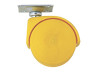 Опора колесная d=50, h=68 желтая H-401 (090364)