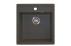 Мойка КВАДРАТ Черная 455*505*190мм.   GRANIT