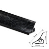 Thermoplast 120 - Плинтус - 2            Серебрянный лес 18*18*3000 (MRK 120-1372)