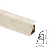 Thermoplast CEZAR BL44 - Плинтус - 104 (4,2)   Мрамор латина 37*24*4200 (BL44-136)