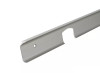 ПЛАНКА AL-38 R-9мм соединит/угловая универс. Серебро