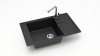 Мойка Модель 29,  815х500х212мм, Черный Q4  Мрамор