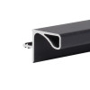 Профиль GOLA алюм. для полок 16мм, Черный 4100мм REHAU