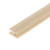 Профиль для ДВП соединительный (Ваниль, 2000мм)