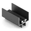 АРИСТО Профиль верхний 4В1, 5000, черный   FA0715
