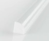 Профиль алюм.для светодиодн.лент, Угловой 16*16мм, L-2м БЕЛЫЙ с матовым экраном, загл. и крепежом LR49-МWH