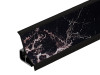 Thermoplast 120 - Плинтус - 3029       Мрамор марквина черный  18*18*3000 (MRK 120-1371)