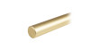 PR001MBSG.1/512 Матовое браширован.сатиновое золото Пруток NUDE для ручки