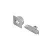 9257734 ФИКСАТОР ПЕРЕДНЕЙ ПАНЕЛИ ВНУТРЕННЕГО ЯЩИКА AVANTECH YOU,H101,СЕРЕБРИСТЫЙ