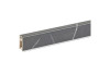 Плинтус КВАДРО Д FS205 S1  Алаид 27*13*4200мм