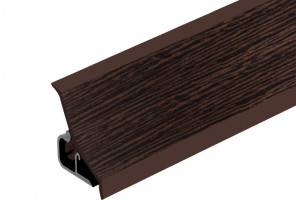 Thermoplast 120 - Плинтус - 2017      Венге 18*18*3000 (MRK 120-1223)