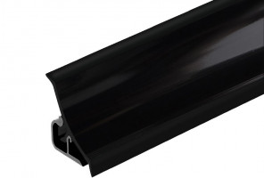 Thermoplast 120 - Плинтус - 0509гл.       Черный глянец 18*18*3000 (MRK 120-1905)