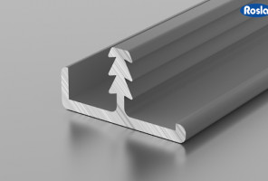 Профиль AL ДР 1-06 (врезной 16мм) Серебро