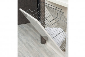 Корзина для белья с креплением на дверцу, 500мм  (430х290х500) Starax S-8115