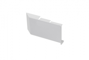 Заглушка для навеса SCARPI-4, левая, белый   290.27.976