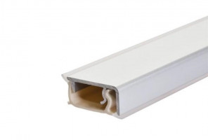 Плинтус алюминиевый прямоугольный, 3,05м