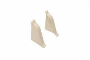 Заглушка к плинтусу АР740 Кремовый (АКZ740D.1237)  1шт.прав.+1шт.лев.
