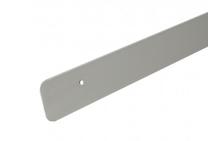 ПЛАНКА AL-38 R-9мм торцевая универс.    Серебро Крокос