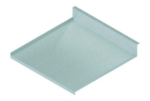 Поддон алюминиевый в базу 600мм Starax, (564х475х95) S-2272, 020053