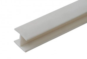 Соединитель цоколя 180гр. Белый, 150мм