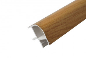 Угол цоколя универсальный 90гр., Н=100мм, Дуб горный