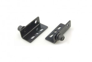 Компл. петель для двери из ДСП, черный   2021 Black