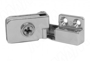 Петля д/стеклодвери Хром D/11CR