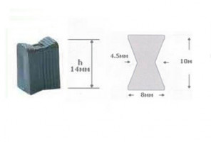 Ласточка 2х14 (Металлик)