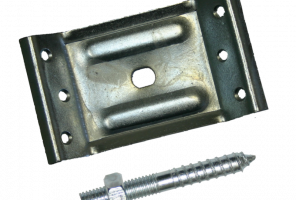 Стяжка стола с винтом, 2мм цинк