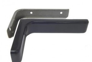 Полкодержатель декоративный 18см WB-WS-18-020 (черный)   2 шт.