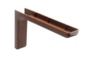 Полкодержатель декоративный 18см WB-WS-18-030 (коричневый)   2 шт.