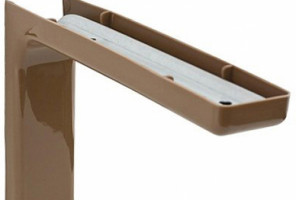 Полкодержатель декоративный 18см WB-WS-18-032 (светло-коричневый)    2 шт.
