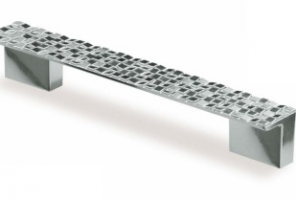 Ручка С 22 096/128 металлик