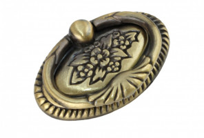 RC027AB.3 (Ручка С2720) старинная латунь ручка