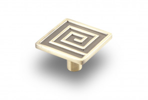 Ручка-кнопка, бронза RK-031 BA, KERRON