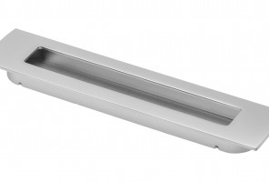 Ручка врезная UZ-E6-128-05 алюминий