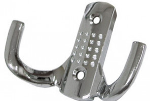 Крючок K204CP.6(K0440) хром полированный