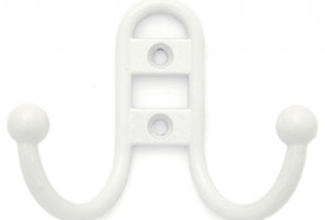 Крючок-вешалка №13  белый