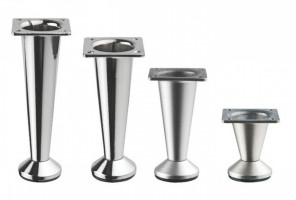 Ножка коническая  Мат. Хром 10 см.