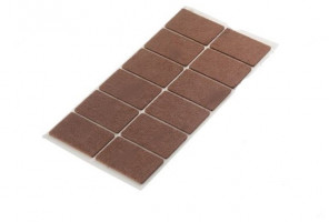 Подпятник фетровый 35*55мм (лист/12шт.)