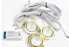 Светильник 3-х ламповый Золото