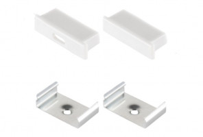 Заглушка для профиля LR42 (с крепежом)