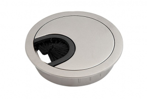 Заглушка кабель-канал метал-ая D-60мм алюминий PM-LBFI60-05