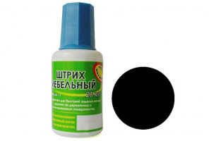 Штрих мебельный  Черный