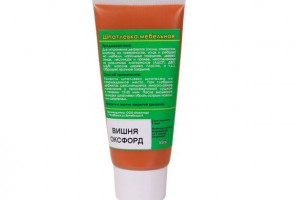 Шпатлевка мебельная, цвет вишня оксфорд