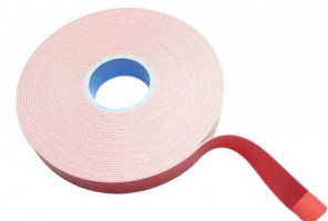 Скотч зеркальный 19х50м (Красный)