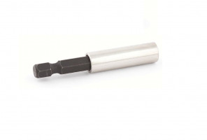 Бита  Удлинитель Bit Holder 60мм Хром 1/4  "CRAFTMATE" магнит В47-21-42-06014BK