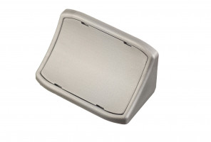 Уголок двойной, пластик. Алюминий GTV   PM-NAR1004-695